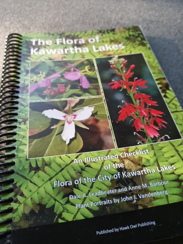Copy of the book, The Flora of Kawartha Lakes