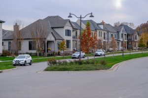 A typical neat suburban street
